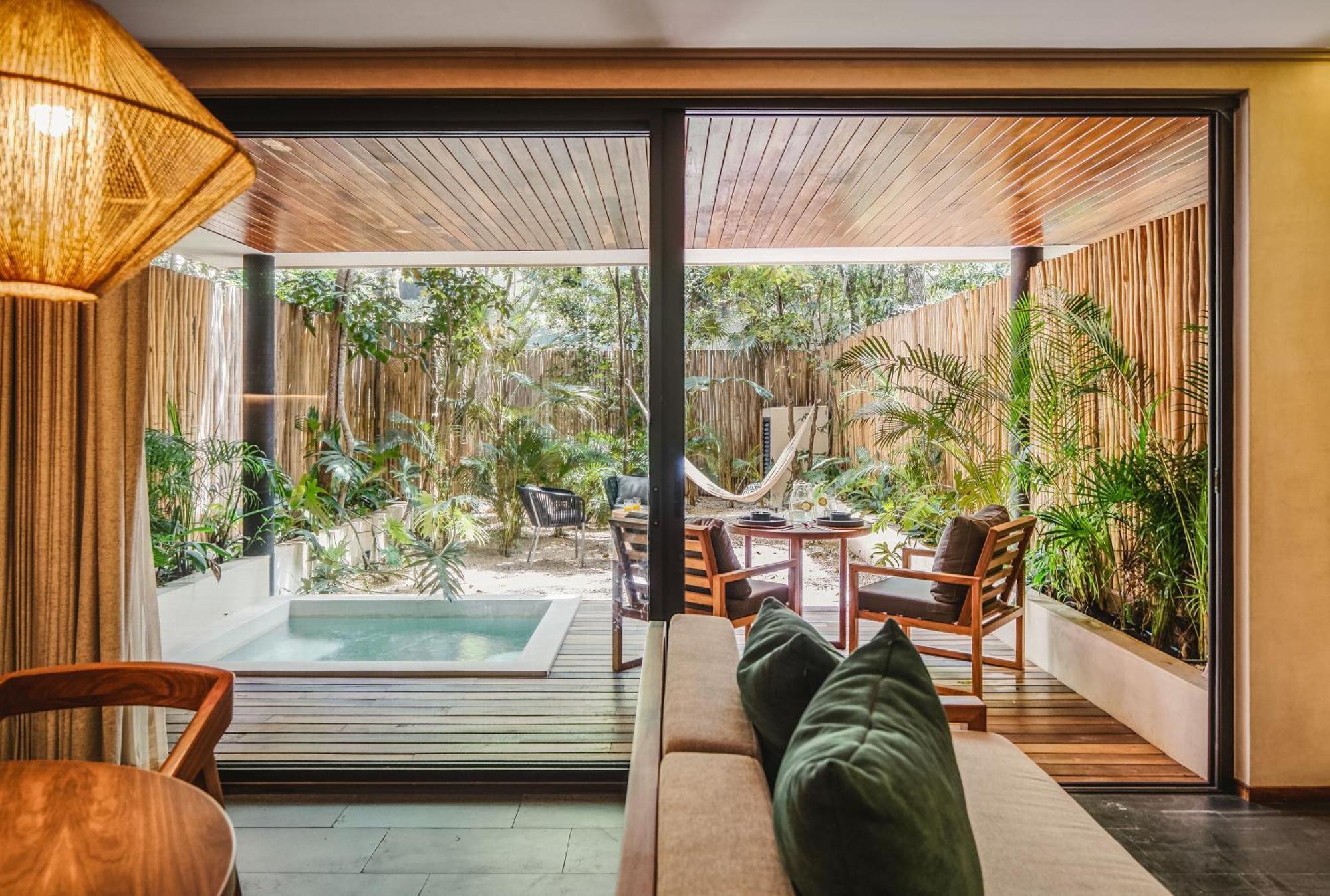 Appartamento Tropical Oasis With Plunge Pool & Peaceful Garden - Mira Luna 131c Tulum